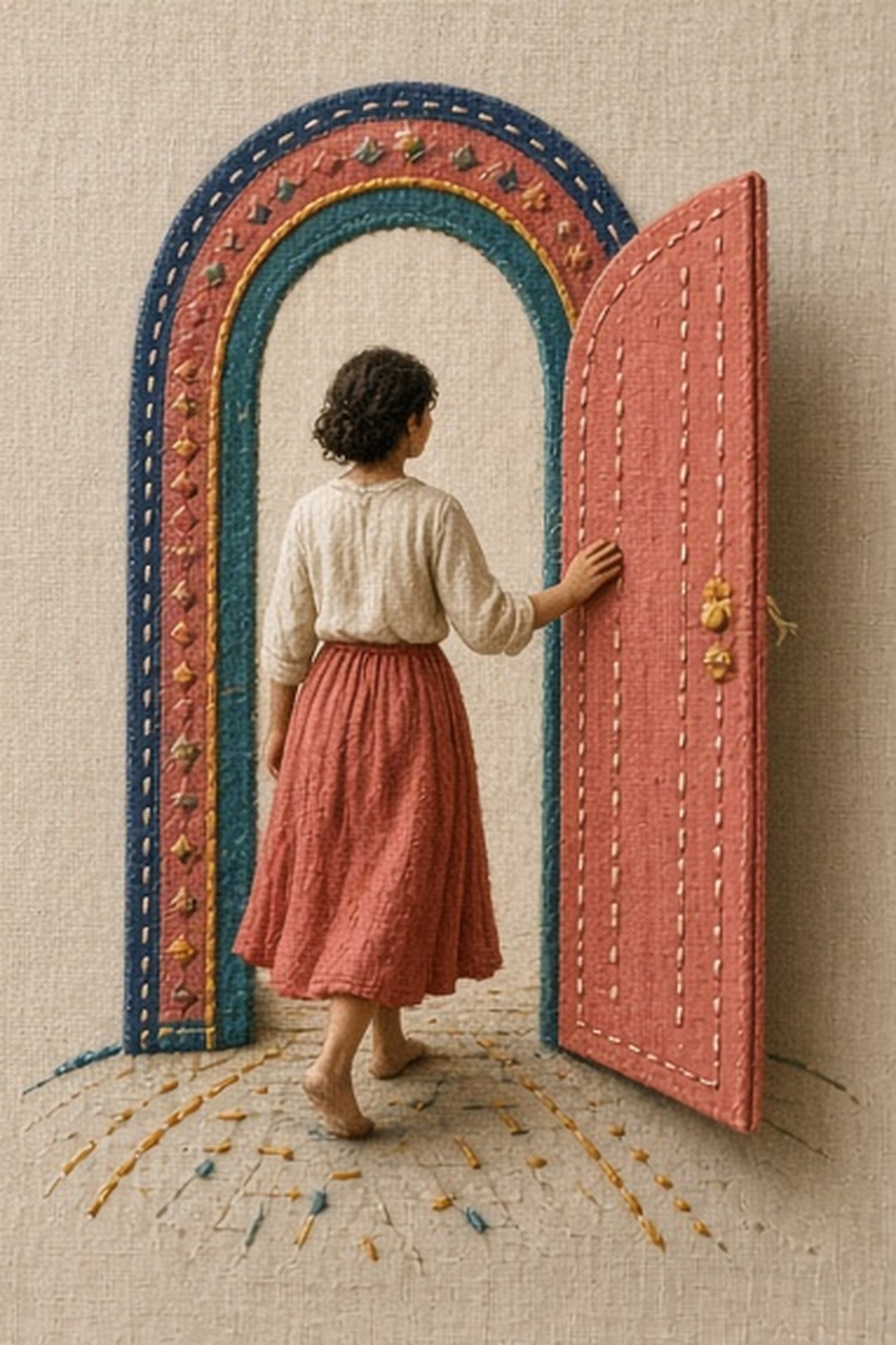 Original privacy illustration for What never enters the basket